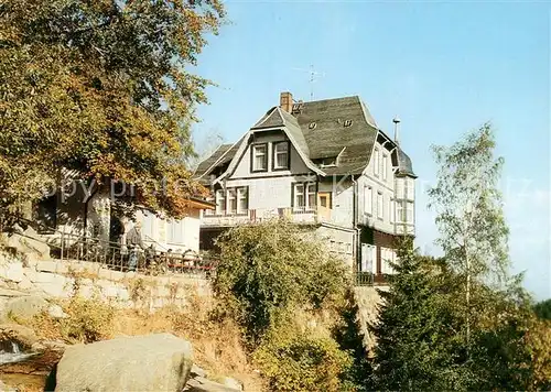 AK / Ansichtskarte Wernigerode Harz Ferienheim Restaurant Steinerne Renne Kat. Wernigerode