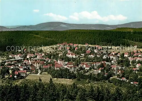 AK / Ansichtskarte Hahnenklee Bockswiese Harz Fliegeraufnahme Kat. Goslar