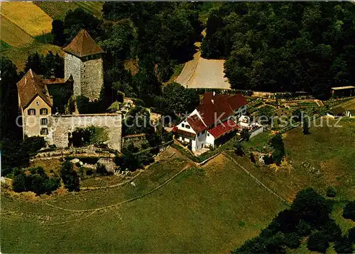 AK / Ansichtskarte Schaffhausen SH Schloss Herblingen Fliegeraufnahme Kat. Schaffhausen