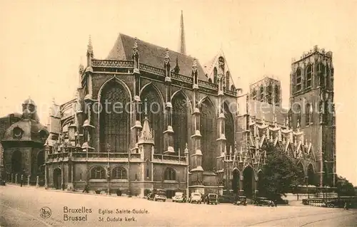 AK / Ansichtskarte Bruessel Bruxelles Sankt Gudula Kirche  Kat. 