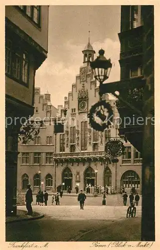 AK / Ansichtskarte Frankfurt Main Roemer Kat. Frankfurt am Main