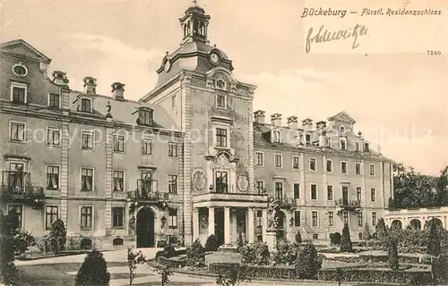 AK / Ansichtskarte Bueckeburg Fuerstliches Residenzschloss Kat. Bueckeburg