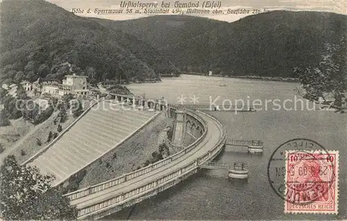 AK / Ansichtskarte Gemuend Eifel Urfttalsperre  Kat. Schleiden