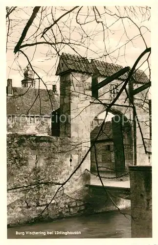 AK / Ansichtskarte Luedinghausen Burg Vischering Zugbruecke Kat. Luedinghausen