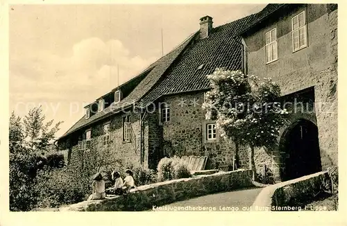 AK / Ansichtskarte Lemgo Kreisjugendherberge Burg Sternberg Kat. Lemgo