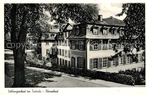 AK / Ansichtskarte Schlangenbad Taunus Roemerbad Kat. Schlangenbad