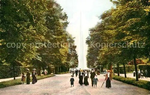 AK / Ansichtskarte Hannover Grosse Fontaine Herrenhausen Kat. Hannover