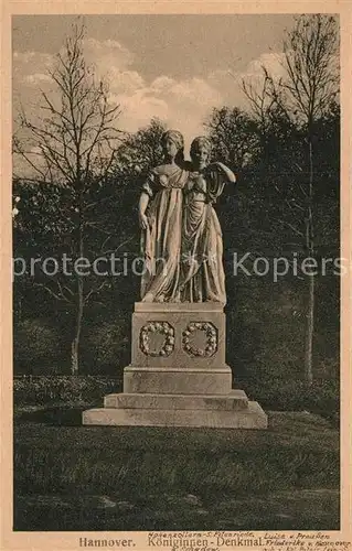 AK / Ansichtskarte Hannover Koeniginnen Denkmal Kat. Hannover