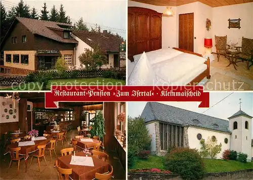 AK / Ansichtskarte Kleinmaischeid Restaurant Pension Zum Isertal Kat. Kleinmaischeid