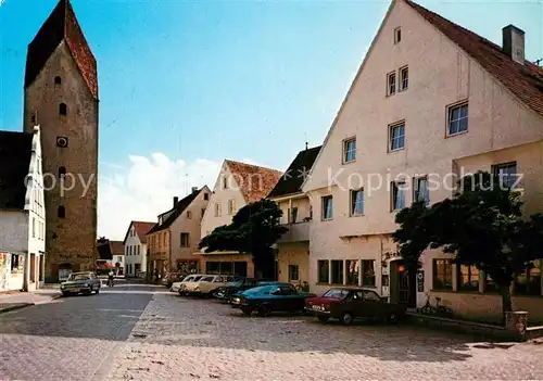 AK / Ansichtskarte Wemding Innenstadt Turm Kat. Wemding