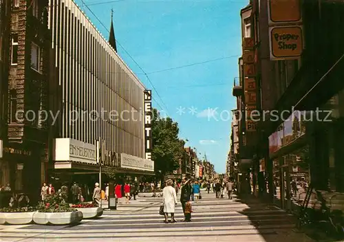 AK / Ansichtskarte Wanne Eickel Hauptstrasse Fussgaengerzone Kat. Herne