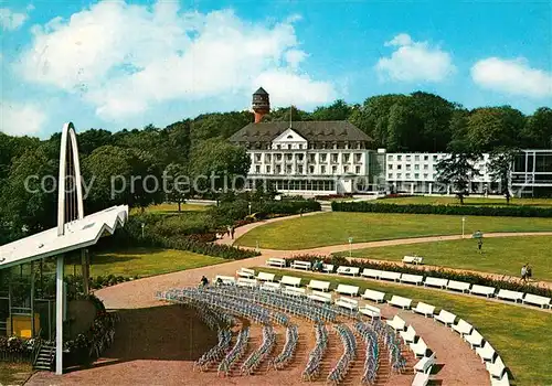 AK / Ansichtskarte Travemuende Ostseebad Musikpavillon Kurhaus Kat. Luebeck