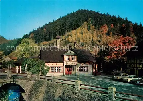 AK / Ansichtskarte Ludwigsstadt Brauerei Gaststaette Falkenstein Kat. Ludwigsstadt