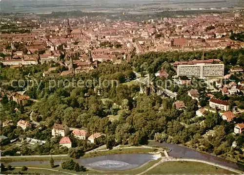 AK / Ansichtskarte Hildesheim Fliegeraufnahme Kat. Hildesheim