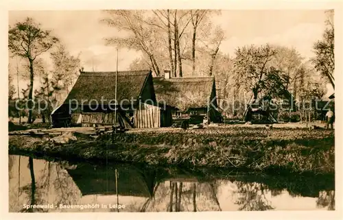 AK / Ansichtskarte Leipe Bauerngeschaeft Kat. Luebbenau Spreewald