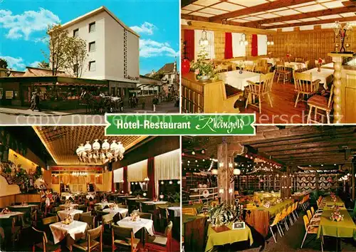 AK / Ansichtskarte Koenigswinter Hotel Restaurant Rheingold Kat. Koenigswinter