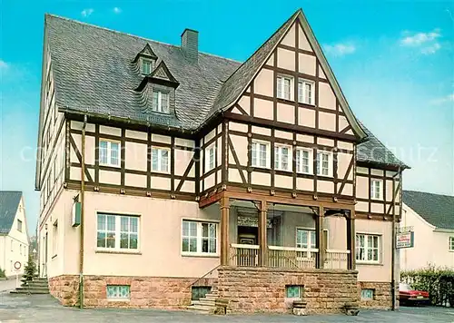 AK / Ansichtskarte Oberhundem Hotel Restaurant Pension Zur Adolfsburg Kat. Kirchhundem