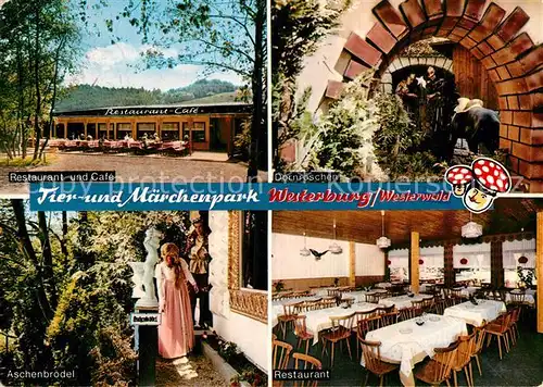 AK / Ansichtskarte Westerburg Westerwald Tier Maerchenpark Restaurant Cafe Aschenbroedel Dornroeschen Kat. Westerburg