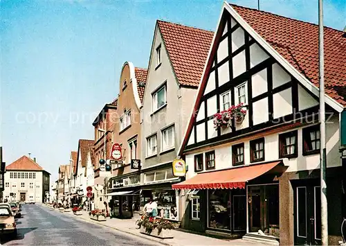 AK / Ansichtskarte Obernkirchen Friedrich Ebert Strasse Rathaus Kat. Obernkirchen