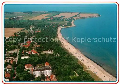 AK / Ansichtskarte Boltenhagen Ostseebad Fliegeraufnahme mit Strand Kat. Ostseebad Boltenhagen