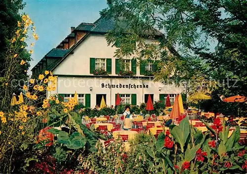 AK / Ansichtskarte Insel Mainau Schwedenschenke Terrasse Kat. Konstanz Bodensee