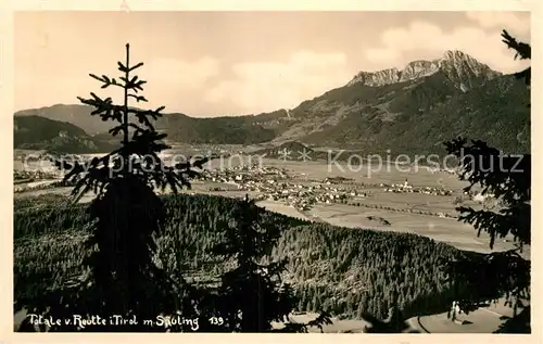 AK / Ansichtskarte Reutte Tirol mit Saeuling Kat. Reutte