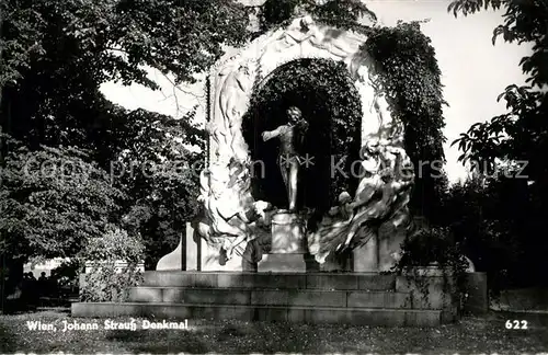 AK / Ansichtskarte Wien Johann Strauss Denkmal Kat. Wien