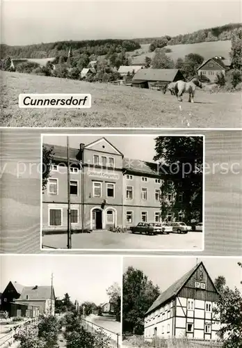 AK / Ansichtskarte Cunnersdorf Pirna Gasthof Erbgericht Kat. Pirna