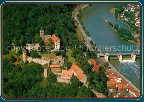 AK / Ansichtskarte Hirschhorn Neckar Fliegeraufnahme  Kat. Hirschhorn (Neckar)