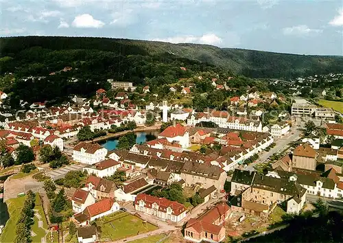 AK / Ansichtskarte Bad Karlshafen Fliegeraufnahme Kat. Bad Karlshafen