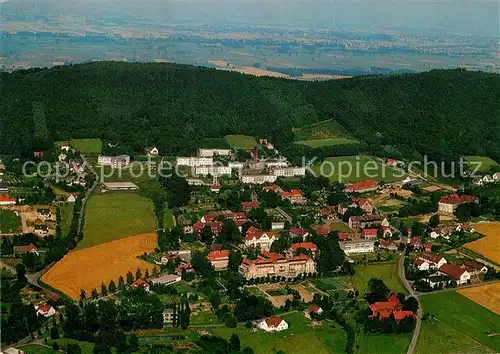 AK / Ansichtskarte Wittekindsburg Fliegeraufnahme Diakonische Einrichtung Kat. Porta Westfalica