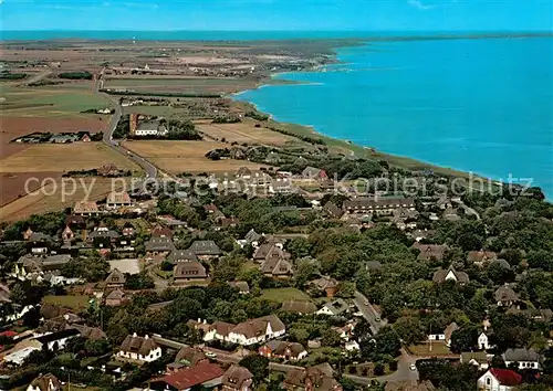 AK / Ansichtskarte Keitum Sylt Luftkurort Fliegeraufnahme Kat. Sylt Ost