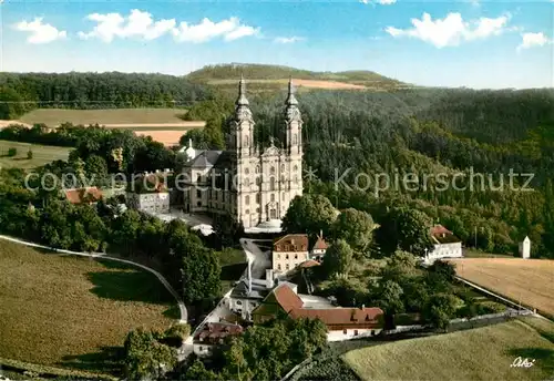 AK / Ansichtskarte Vierzehnheiligen Barock Basilika Fliegeraufnahme Kat. Bad Staffelstein