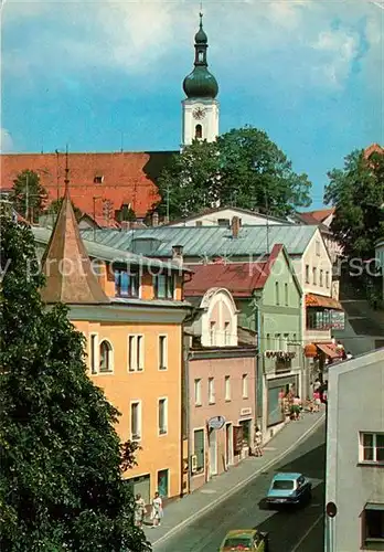 AK / Ansichtskarte Grafenau Niederbayern Hauptstrasse Kat. Grafenau