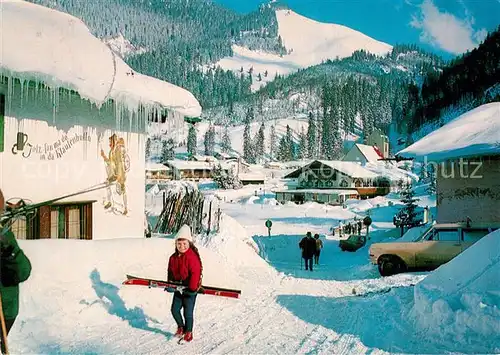 AK / Ansichtskarte Spitzingsee Skidorf Kat. Schliersee