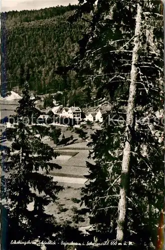 AK / Ansichtskarte Baiersbronn Schwarzwald Erholungsheim Schoenblick Kat. Baiersbronn