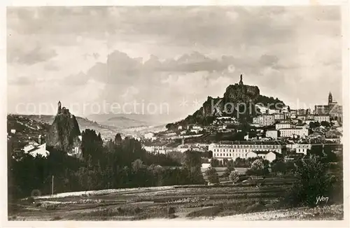 AK / Ansichtskarte Le Puy en Velay Rochers Corneille St. Michel d Aiguilhe  Kat. Le Puy en Velay