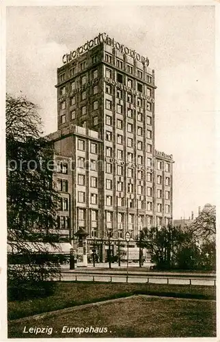 AK / Ansichtskarte Leipzig Europahaus Kat. Leipzig