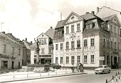 AK / Ansichtskarte Schneeberg Erzgebirge Ernst Schneller Platz Kat. Schneeberg