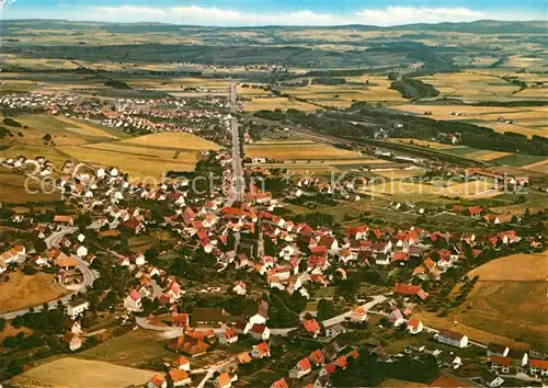 AK / Ansichtskarte Scherfede Fliegeraufnahme Kat. Warburg