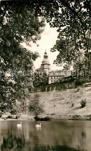 AK / Ansichtskarte Bad Berleburg Partie im Schlosspark Kat. Bad Berleburg