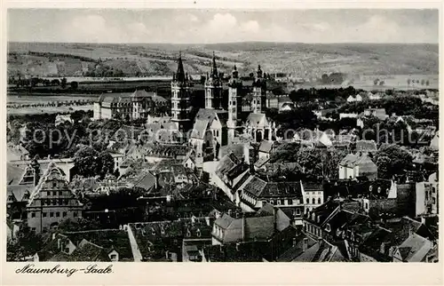 AK / Ansichtskarte Naumburg Saale Gesamtansicht  Kat. Naumburg