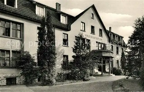 AK / Ansichtskarte Bad Lippspringe Waldsanatorium Kat. Bad Lippspringe