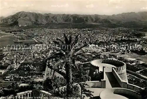 AK / Ansichtskarte Palermo Sicilia Panorama vom Schloss Utveggio Kat. Palermo