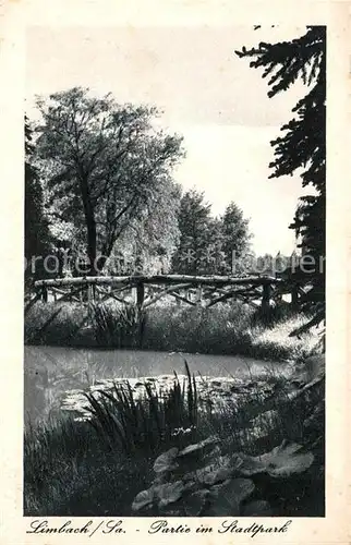 AK / Ansichtskarte Limbach Sachsen Stadtpark  Kat. Limbach Oberfrohna