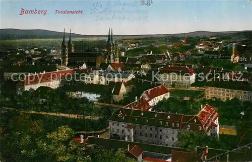 AK / Ansichtskarte Bamberg Totalansicht Kat. Bamberg