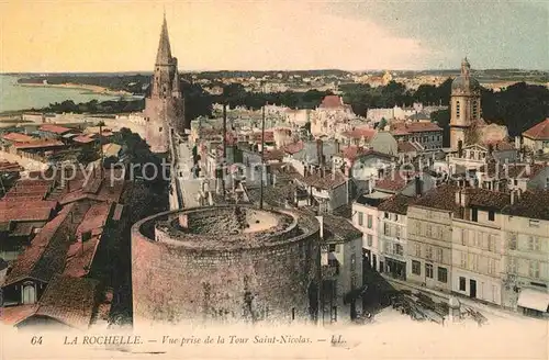 AK / Ansichtskarte La Rochelle Charente Maritime Tour Saint Nicolas Kat. La Rochelle