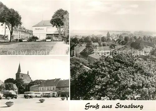 AK / Ansichtskarte Strasburg Kaufhaus  Kat. Strasburg Uckermark