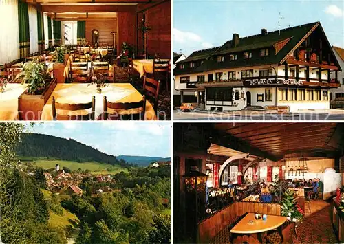 AK / Ansichtskarte Glatten Freudenstadt Hotel Restaurant Schwanen Kat. Glatten