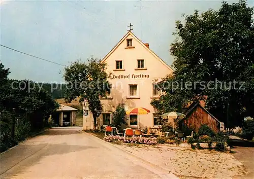 AK / Ansichtskarte Warmersdorf Wachenroth Gasthof Herting Kat. Wachenroth